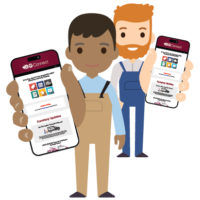 Characters with phones 