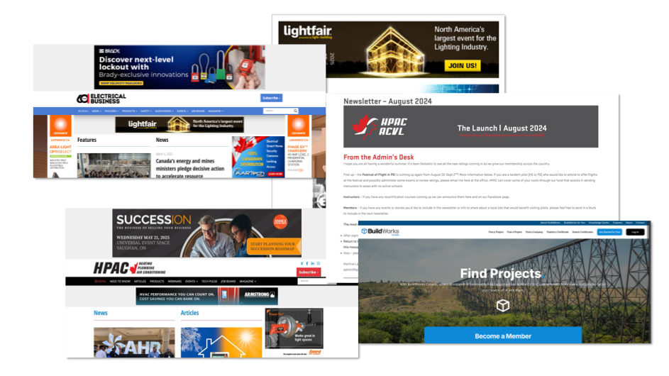 Industry Digital Advertising Opportunities