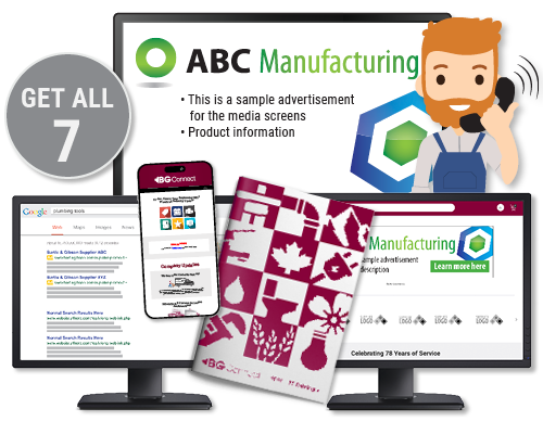 Get all 7 ads with the BG Connect Pro Package
